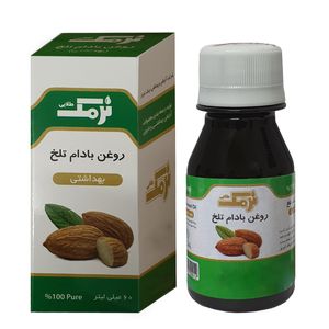 روغن بادام تلخ نرمک طلایی مدل nt.106 حجم 60 میلی لیتر