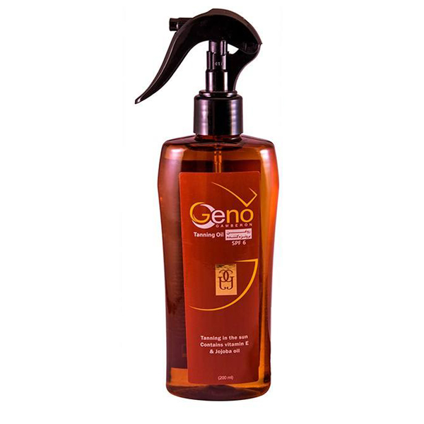 روغن برنز کننده گنو گمبرون مدل tanning حجم 200 میلی لیتر