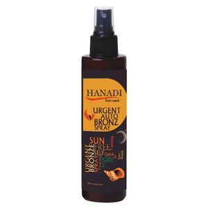 روغن برنزه کننده هانادی مدل urgent auto bronze حجم ۲۰۰ میلی لیتر