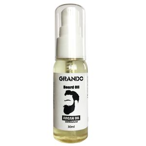 روغن تقویت کننده ریش گراندو مدل argan oil حجم 30 میلی لیتر