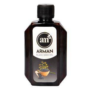 روغن سیاه دانه آرمان مدل pure oil حجم 60 میلی لیتر