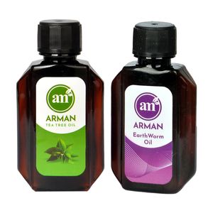 روغن لیفتینگ و ضدجوش پوست آرمان مدل izinia  teatree حجم 30 میلی لیتر مجموعه دو عددی