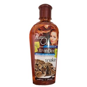روغن مو آلوین دور مدل روغن مار حجم 200 میلی لیتر