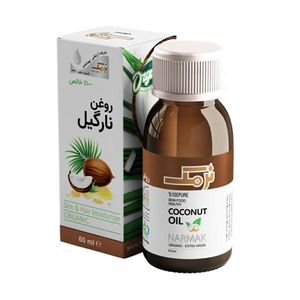 روغن مو نرمک مدل نارگیل حجم 60 میلی لیتر