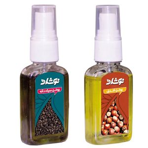 روغن مو نوشاد مدل anti hair loss مجموعه 2 عددی
