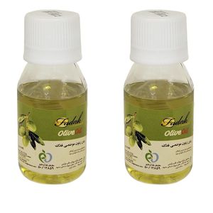 روغن مو و بدن فدک مدل olive حجم 50 میلی لیتر مجموعه 2 عددی