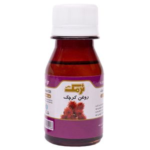 روغن کرچک نرمک طلایی مدل k60 حجم 60 میلی لیتر
