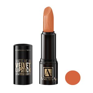 رژ لب جامد آموتیا مدل velvet شماره 104