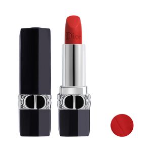 رژ لب جامد دیور مدل strong red شماره 888