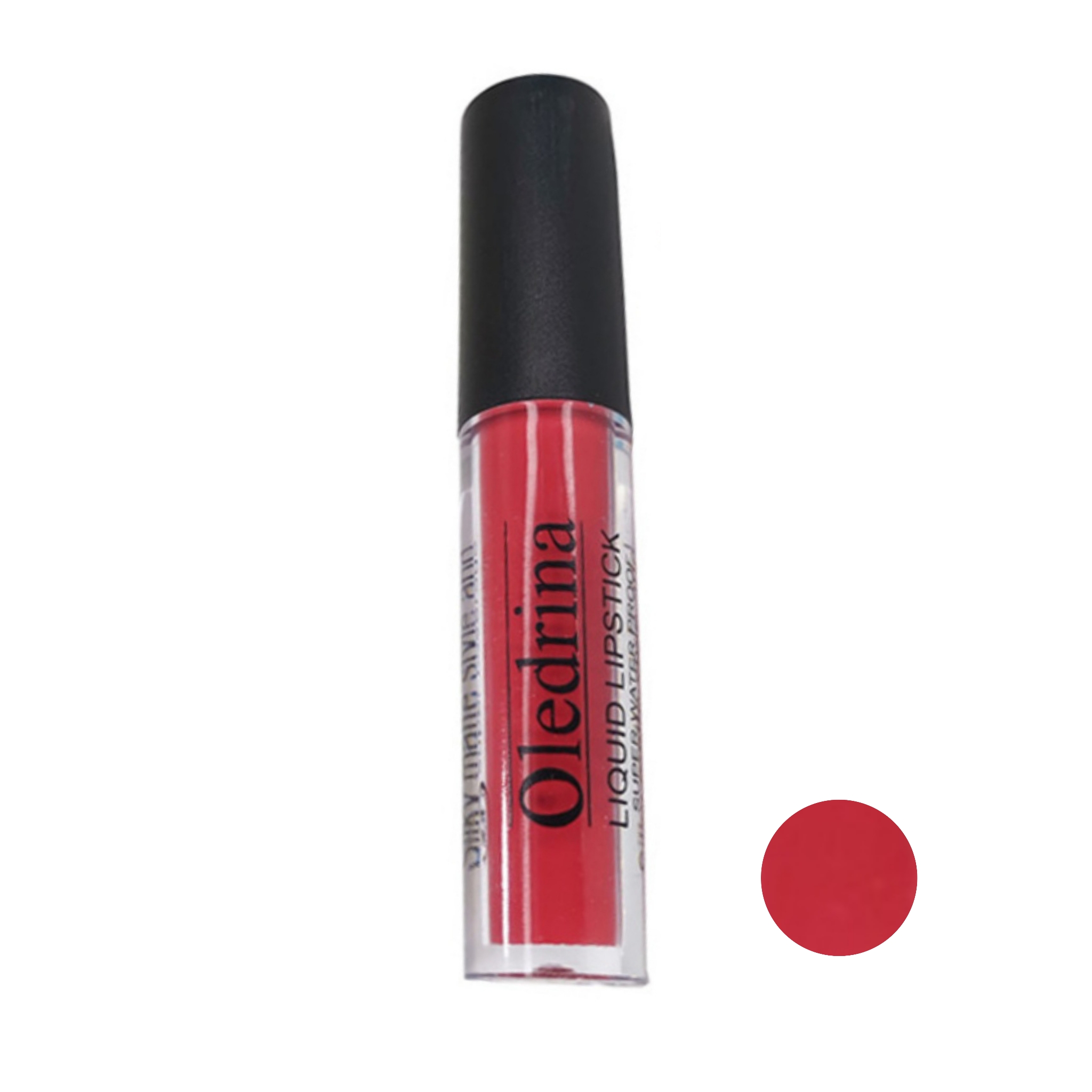 رژ لب مایع اولدرینا مدل super waterproof شماره 605