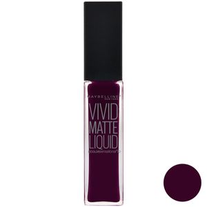 رژ لب مایع میبلین سری vivid matte مدل possessed plum شماره 45