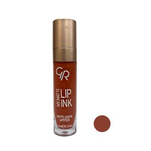 رژ لب مایع گلدن رز مدل ink gr شماره 06
