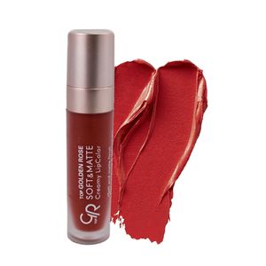 رژ لب مایع گلدن رز مدل soft matte شماره 103
