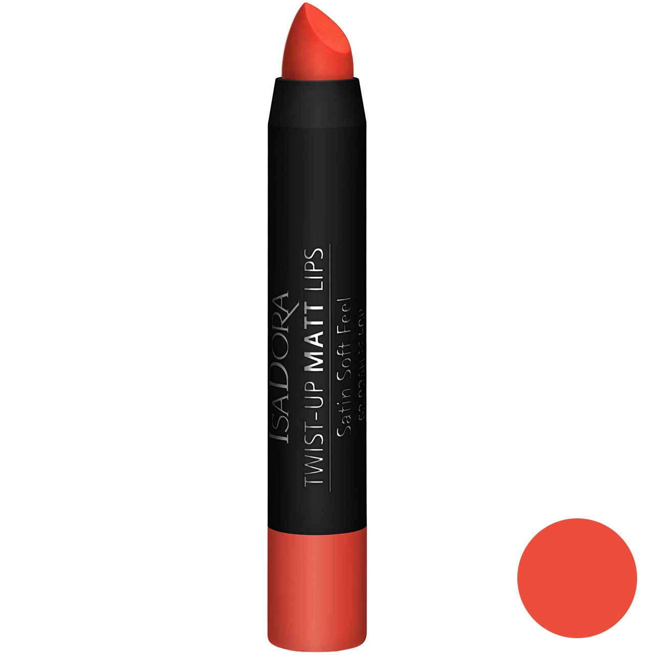 رژ لب مدادی ایزادورا سری twist up matt lips شماره 60