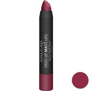 رژ لب مدادی ایزادورا سری twist up matt lips شماره 65