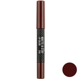 رژ لب مدادی میسلین سری matte and stay شماره 256