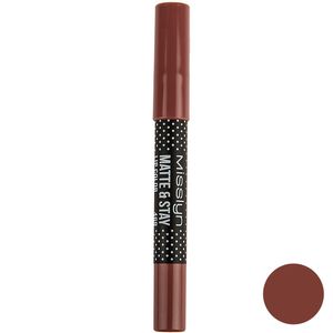 رژ لب مدادی میسلین سری matte and stay شماره 468