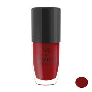 رژ لب و رژ گونه مایع گلدن رز مدل velvet touch شماره 06