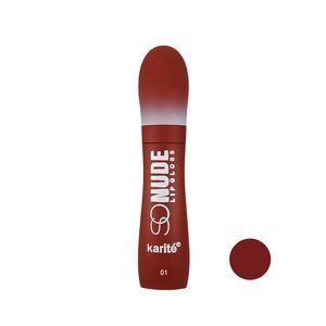 رژلب مایع کاریته مدل nude شماره 01
