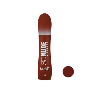 رژلب مایع کاریته مدل nude شماره 03