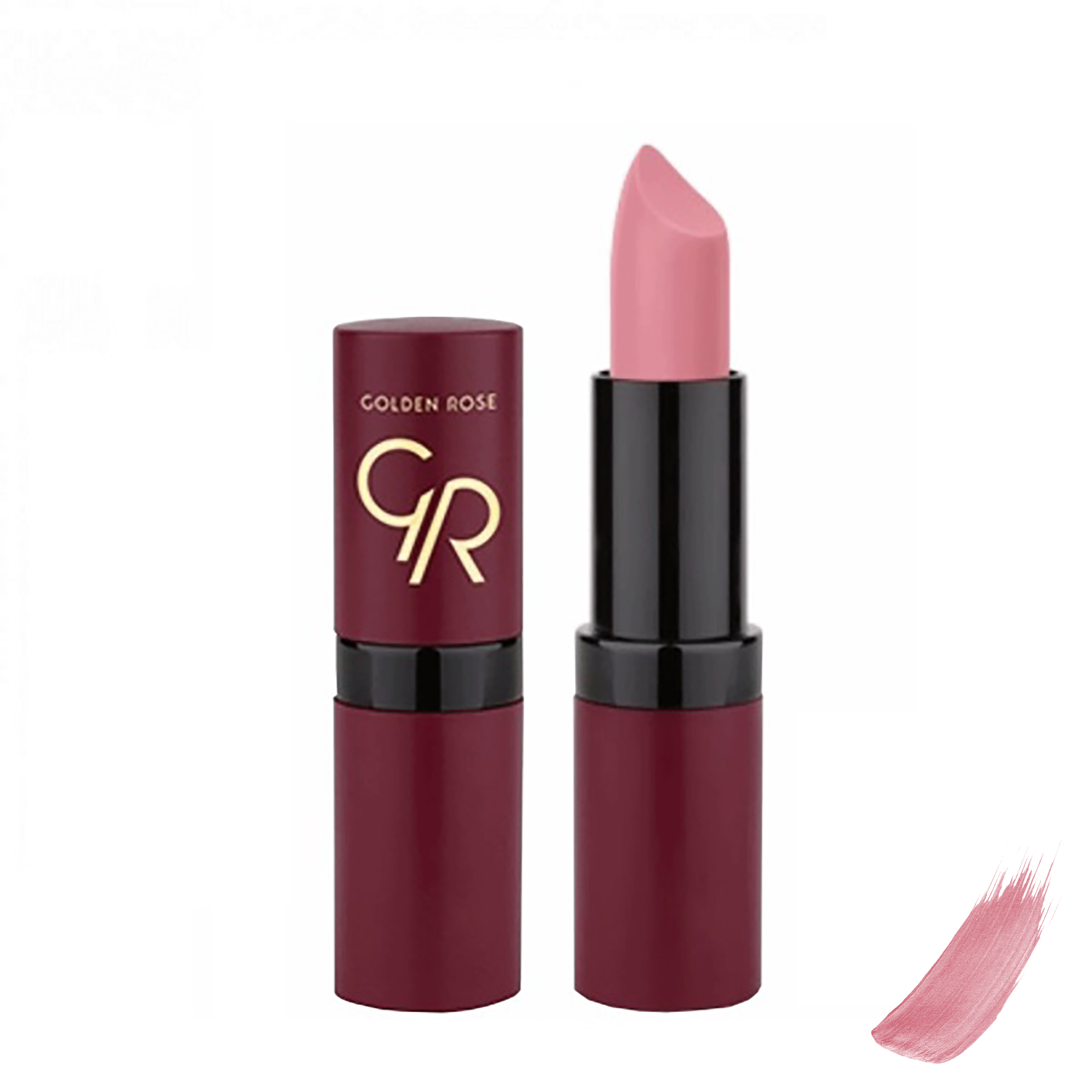 رژلب گلدن رز مدل velvet شماره 10