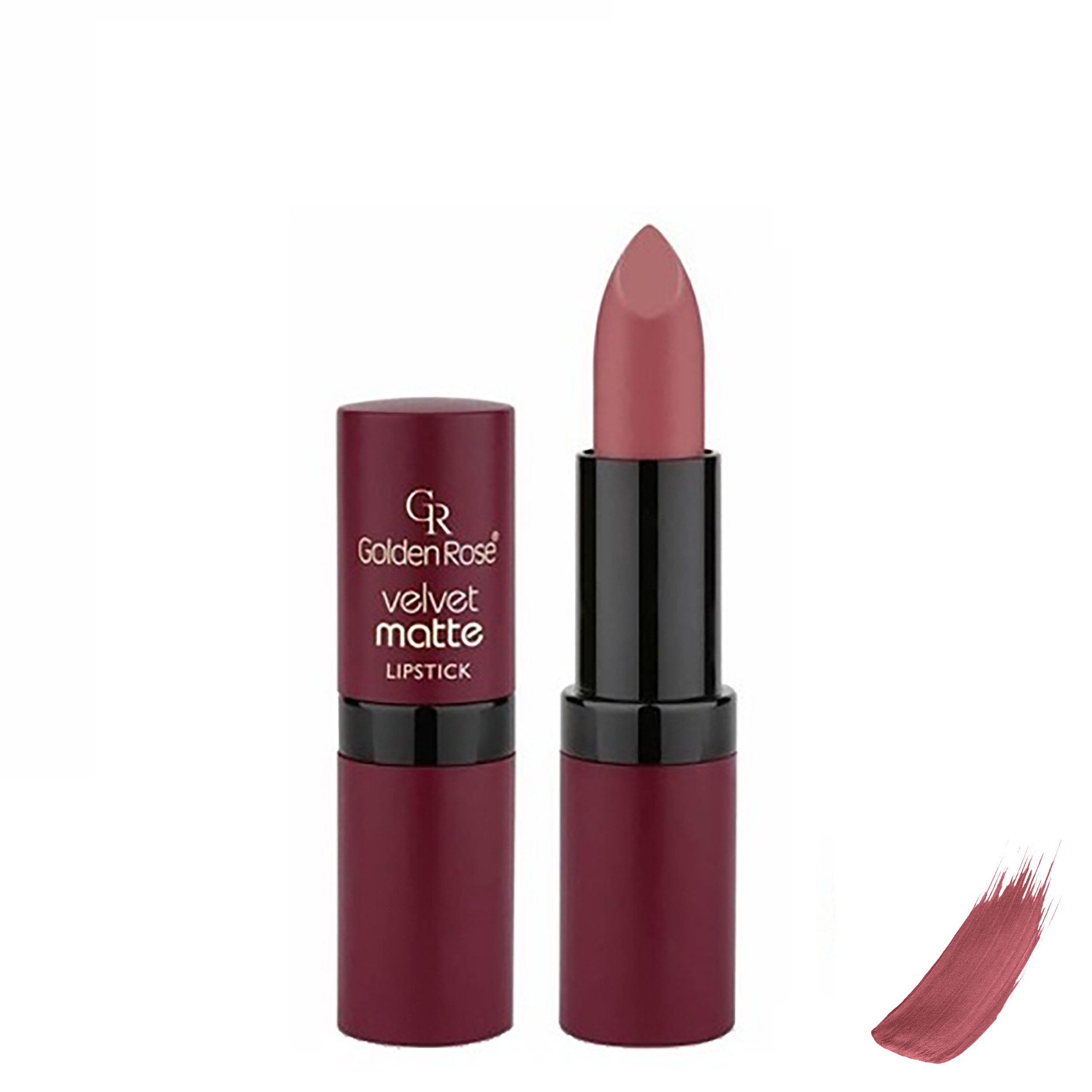 رژلب گلدن رز مدل velvet شماره 16