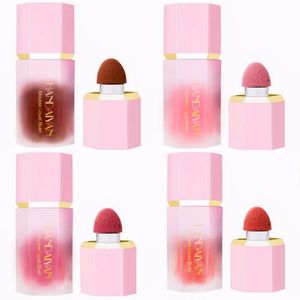 رژگونه هندیان مدل liquid blush mousse کد b بسته 4 عددی