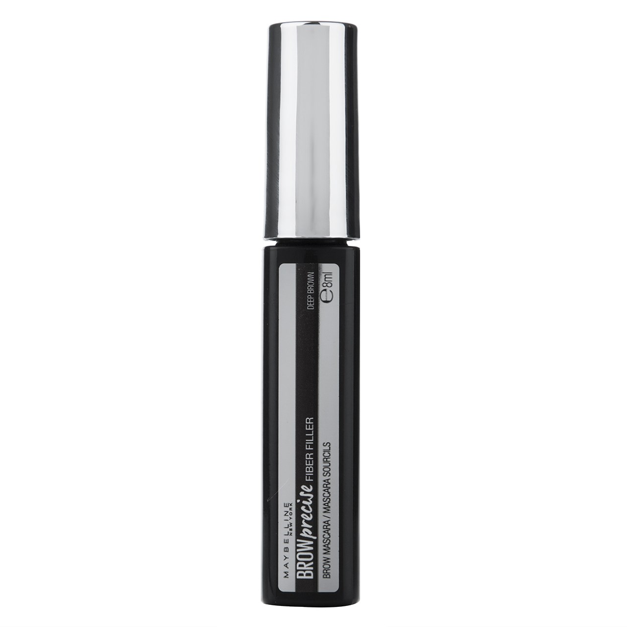 ریمل ابرو میبلین سریfiber filler مدل deep brown