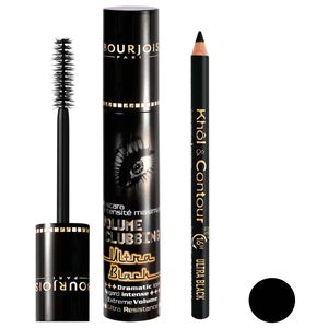 ریمل بورژوآ مدل volume clubbing به همراه مداد چشم بورژوآ مدل ultra black
