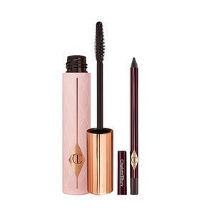 ریمل شارلوت تیلبری مدل pillow talk push up lashes به همراه مداد چشم شارلوت تیلبری مدل pillow talk