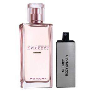ست ادو پرفیوم زنانه مهمت مدل comme une evidence حجم 100 میلی لیتر