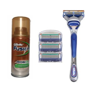 ست اصلاح ژیلت مدل fusion proglide مجموعه 3 عددی