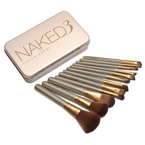 ست برس آرایشی ناکد مدل urban decay بسته 12عددی