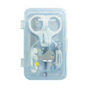ست ناخن گیر کودک کیکابو طرح دلفین مدل kb040059 بسته 3 عددی