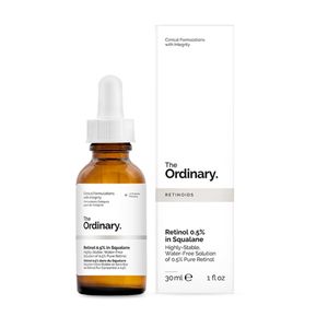 سرم ضد چروک دی اوردینری مدل retinol 0.5درصد in squalane حجم 30 میلی لیتر