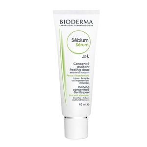 سرم لایه بردار بایودرما مدل serum sebium حجم 40 میلی لیتر