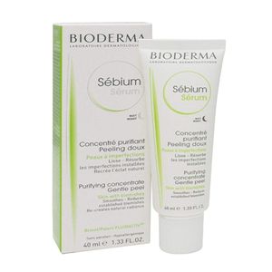 سرم لایه بردار پوست بایودرما مدل sebium حجم 40 میلی لیتر