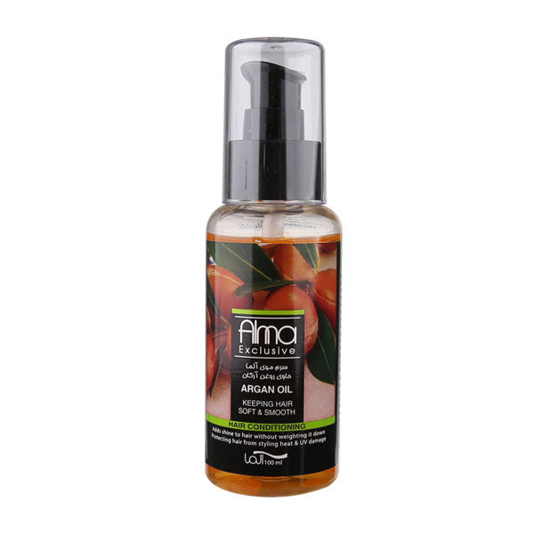 سرم مو آلما مدل argan حجم 100 میلی لیتر