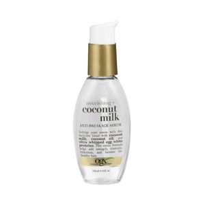سرم مو او جی ایکس مدل coconut milk anti breakage حجم 118 میلی لیتر