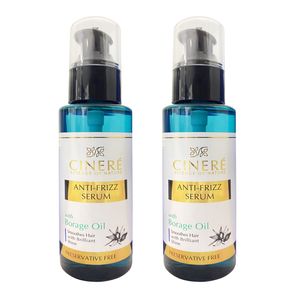 سرم مو سینره مدل anti frizz حجم 100 میلی لیتر بسته 2 عددی