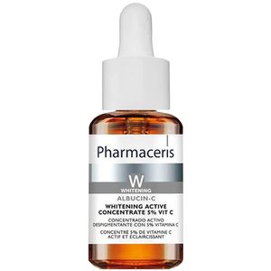 سرم ویتامین c روشن کننده و جوان کننده فارماسریز مدل albucin vitamin cَ حجم 30 میلی لیتر