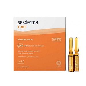 سرم پوست سسدرما مدل c vit حجم 2 میلی لیتر بسته 5 عددی