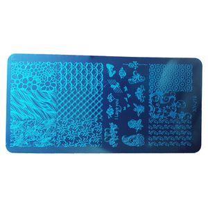 شابلون طراحی ناخن مدل xy j19