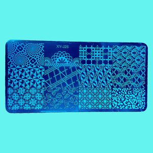 شابلون طراحی ناخن مدل xy j26