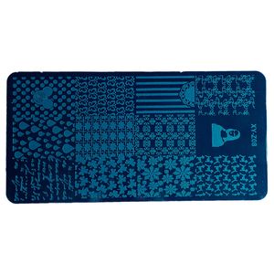 شابلون طراحی ناخن مدل xy z08