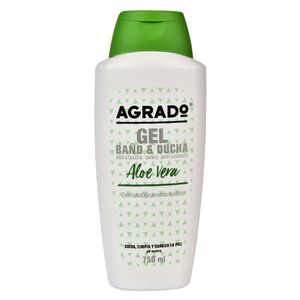 شامپو بدن آگرادو مدل aloe vera حجم 750 میلی لیتر