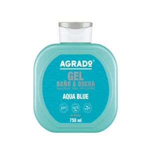 شامپو بدن آگرادو مدل aqua blue حجم 750 میلی لیتر