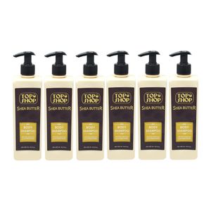 شامپو بدن تاپ شاپ مدل herbal oil حجم 500 میلی لیتر مجموعه 6 عددی