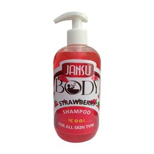 شامپو بدن جانسو مدل strawberry حجم 500 میلی لیتر