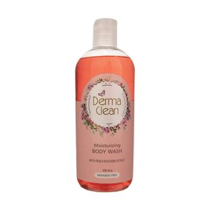 شامپو بدن درماکلین مدل peach blossom حجم 500 میلی لیتر